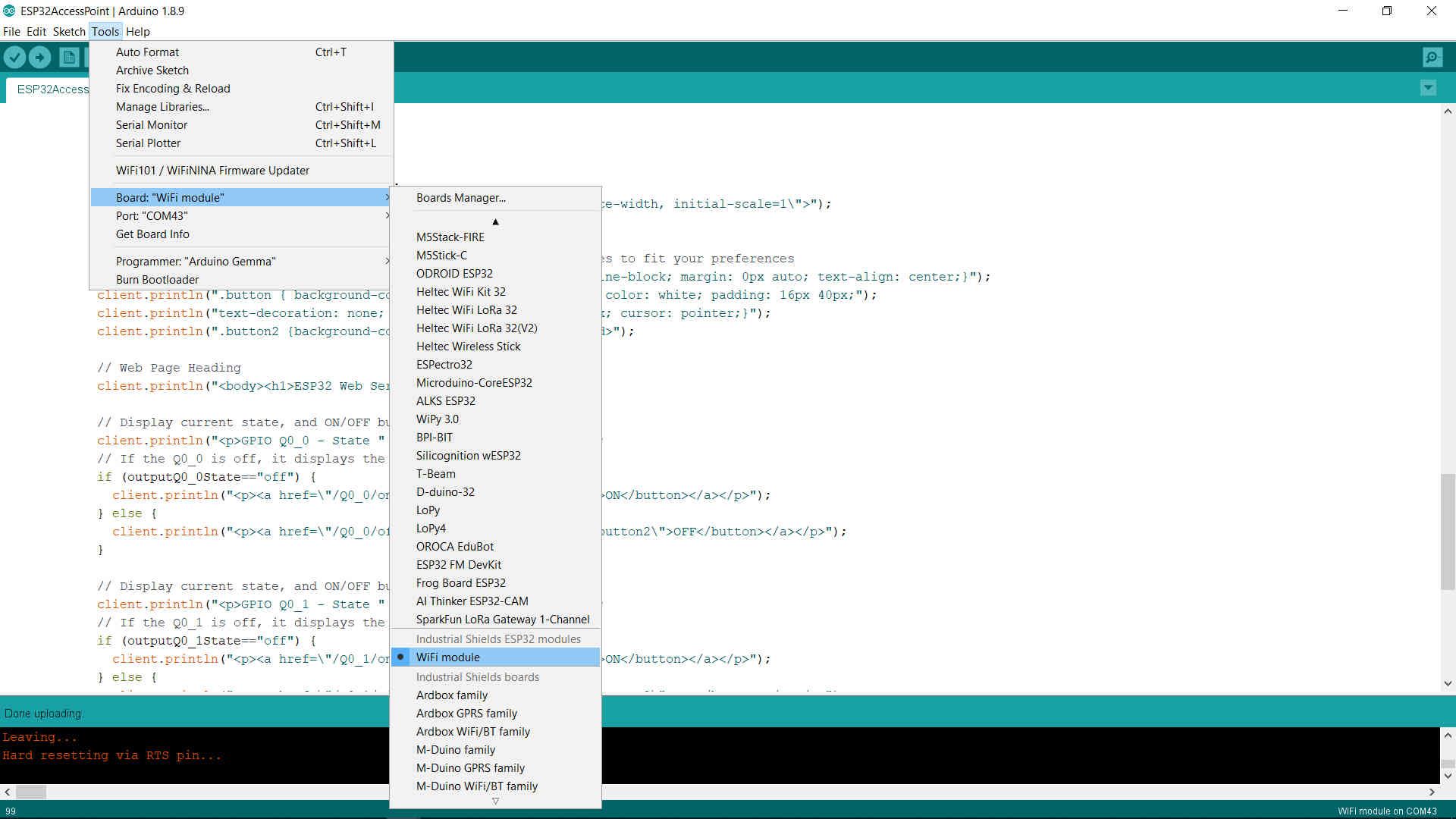 M-Duino 4 - Using a M-Duino WiFi as an Access Point